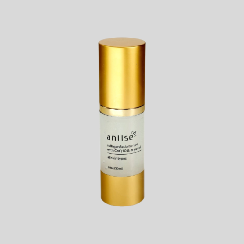 Anti-Aging Collagen Facial Serum with CoQ10 and Argan Oil